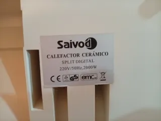 Calefactor Cerámico Saivod