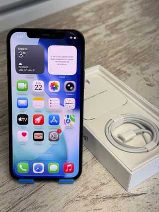 iPhone 12 64GB Negro Bateria 100