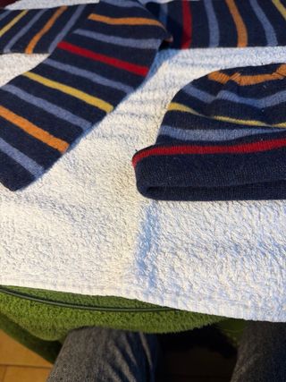 Conjunto Bufanda y Gorro Gunert Rayas