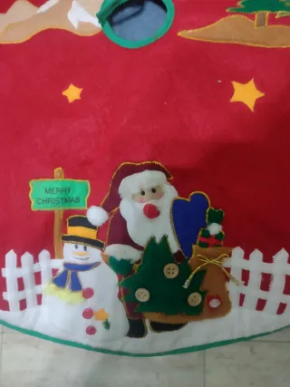 Adorno Navideño de Tela