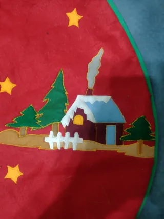 Adorno Navideño de Tela