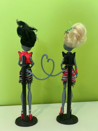 Monster High Muñecas Meowlody & Purrsephone