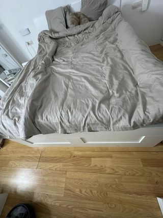 Cama con cajones Ikea Blanca