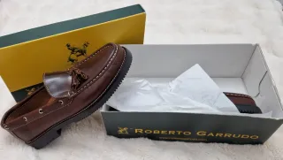 Mocasines Roberto Garrudo Marrones Talla 45