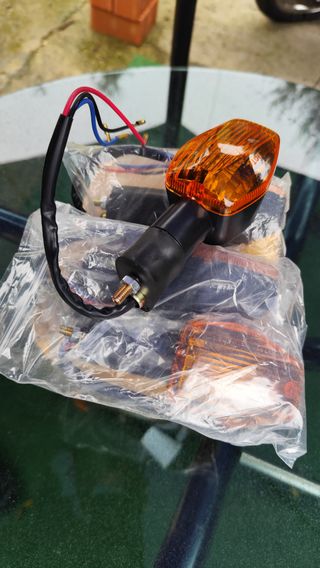 Intermitentes moto ámbar universales