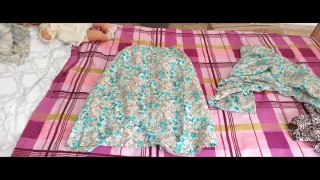 Conjunto Camisa y Falda Floral