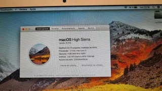 MacBook Air A1465 Plata