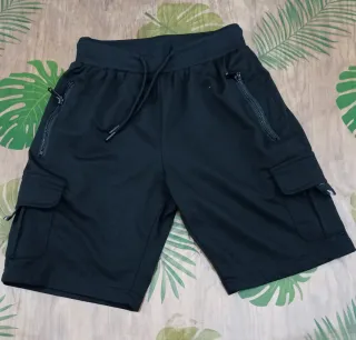 Pantalón corto niño negro