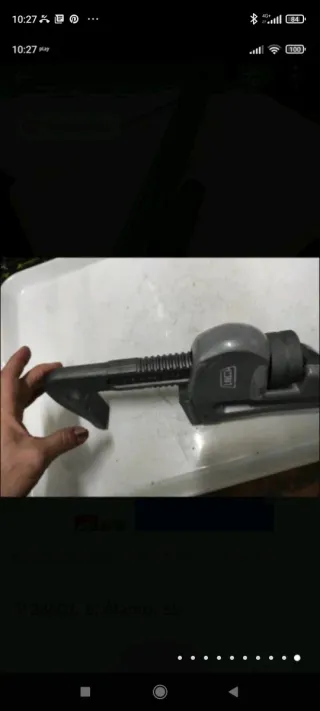 Grifa de aluminio 36" nueva