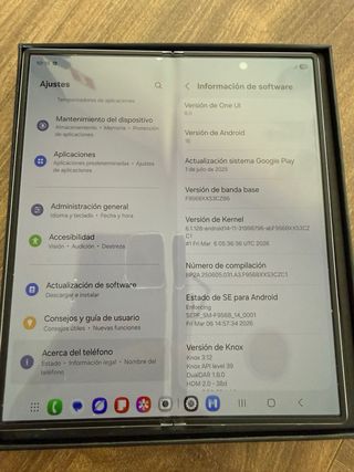 Samsung Galaxy Z Fold 6 Gris/Blanco