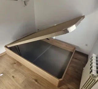 Canapé abatible y colchón