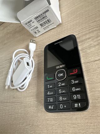 Alcatel 2061 Plata - Móvil Básico