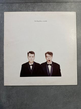 Vinilo Pet Shop Boys, Actually.