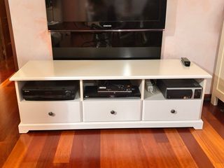 Mueble TV Blanco Banqueta TV LIATORP Ikea
