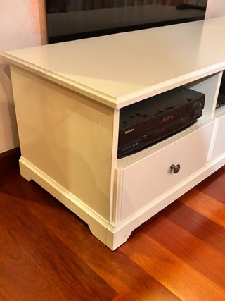 Mueble TV Blanco Banqueta TV LIATORP Ikea