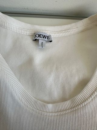 Top Loewe Blanco Logo Talla XS
