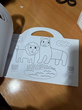 Libro para colorear infantil