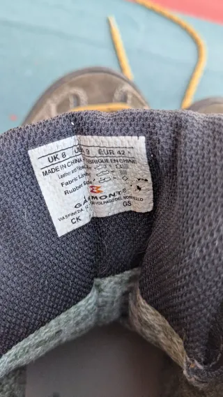 Botas de montaña Garmont.