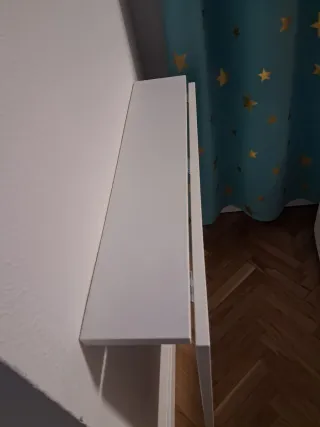 Mesa plegable blanca