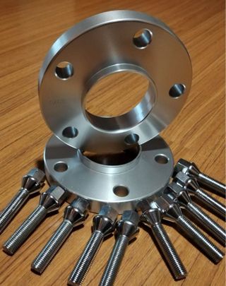 Separadores 5x120 76.6 20mm + Tornillos