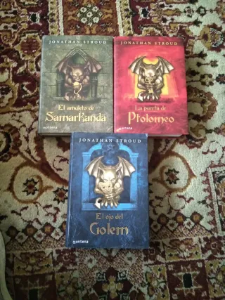 Lote 3 libros Jonathan Stroud