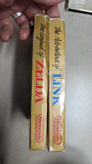 Zelda 1 y 2 NES - Nintendo