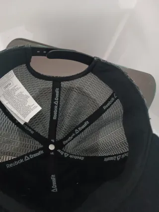Gorra Reebok CrossFit Negra y Gris