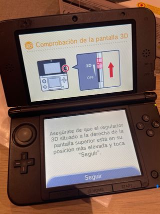 Nintendo 3DS XL Roja Completa con Caja