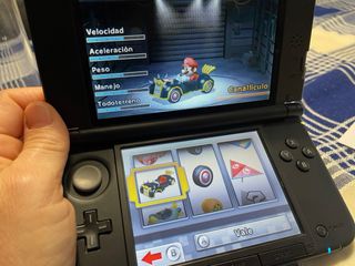 Nintendo 3DS XL Roja Completa con Caja