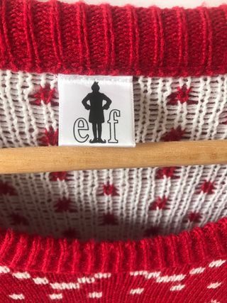 Jersey Navideño Buddy Elf XL Rojo