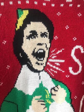 Jersey Navideño Buddy Elf XL Rojo