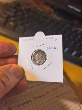 2 Monedas Plata 1937-1962