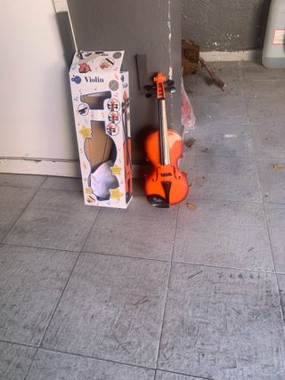 Violín Naranja con Caja