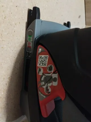 Silla coche Isofix Chicco gris