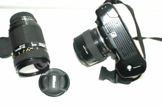 Cámara Nikon F801 y Objetivos Nikkor 35-70/70-210