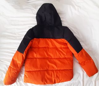Chaqueta niño/adolescente naranja y negra