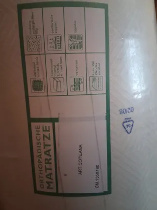 Colchón Merino Ortopédico Envasado al Vacío