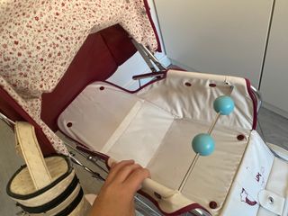 Carro de muñecas Reborn con saco para invierno