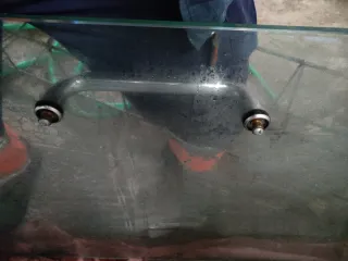 Puertas de cristal templado con tiradores