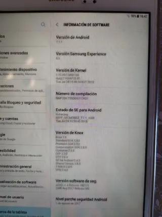 Tablet Samsung Galaxy Tab A SM-T550 Blanca