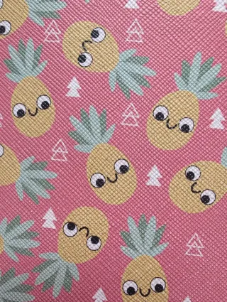 Cartera/monedero con piñas felices