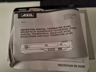 Receptor terrestre digital AXIL RT196