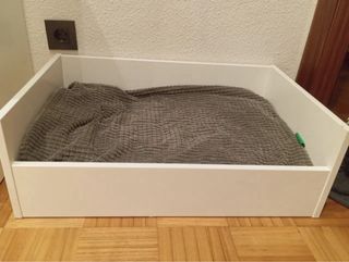 Cama para perro LURVIG Ikea blanca