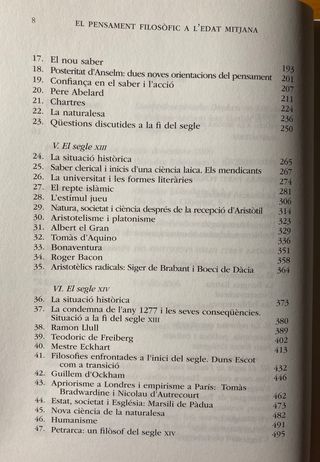 El pensament filosòfic a l'Edat Mitjana d'Agust...