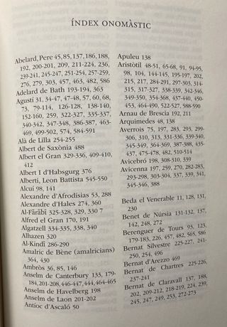 El pensament filosòfic a l'Edat Mitjana d'Agust...