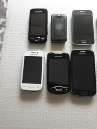 Lote móviles Samsung para piezas