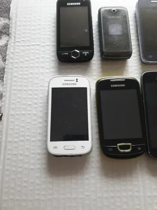 Lote móviles Samsung para piezas