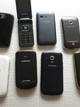 Lote móviles Samsung para piezas