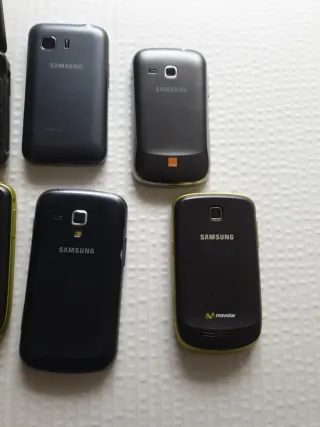 Lote móviles Samsung para piezas