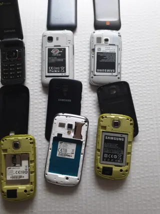 Lote móviles Samsung para piezas